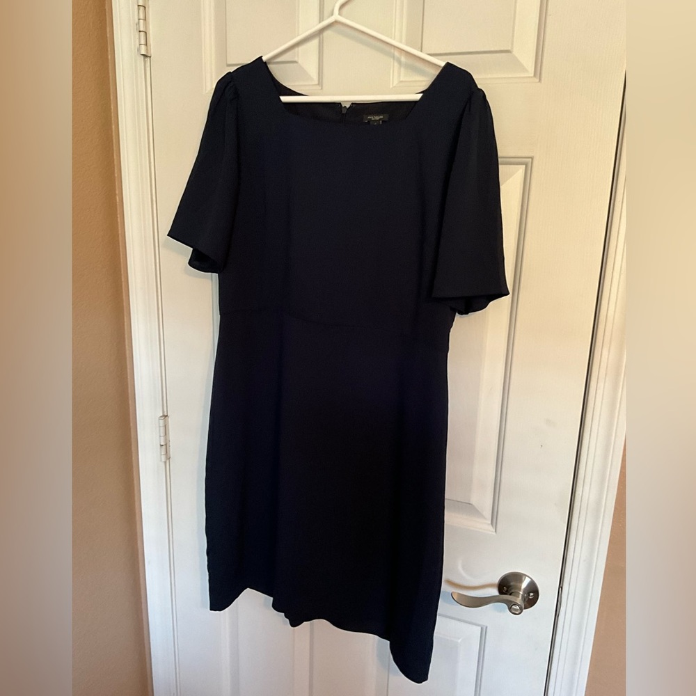 Navy blue Ann Taylor Dress.  Like new.  Size 12